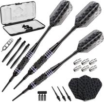 Dardos de ponta macia Viper Bobcat, peso ajustável de 16 a 19 g com estojo Dardos de ponta macia Viper Bobcat, peso ajustável de 16 a 19 g com estojo