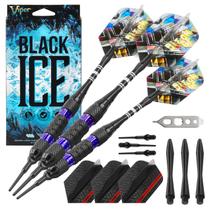 Dardos Soft Tip Viper Black Ice 16g Anéis Roxos Dardos Soft Tip Viper Black Ice 16g Anéis Roxos