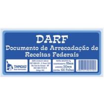 Darf Documento Arrecadação Receitas Federais 100 Fls Tamoio