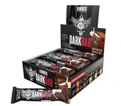 Dark Bar Caixa 8 unidades (720g) - Sabor: Cookies and Cream c/ Nibs de Cacau