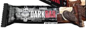 Dark Bar de 90g Sabor Cookies Cream com Nibs de Cacau 24g de Proteina Integralmedica Darkness