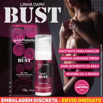 Dark bust - gel excitante para mamilos sabor morango fresh la pimienta sex shop