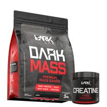 Dark Mass Chocolate 3kg e Creatina Dark Lab
