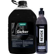 Darker 5L Pneu Pretinho Preteador de Pneu Revitalizador Selante de Pneu Revox