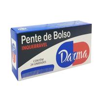 Darma Homem Tipo Flamengo Pente de Bolso C/24 Darma Homem Tipo Flamengo Pente de Bolso C/24