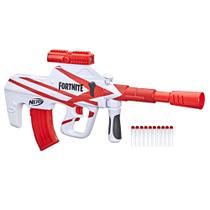 Dart Blaster Nerf Fortnite B-AR motorizado com clipe de 10 dardos