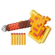 Dart Blaster Nerf Minecraft Firebrand - Lançador com 3 Dardos
