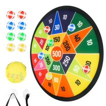 Dart Board BELLOCHIDDO 14 para crianças de 3 a 10 anos com 8 bolas adesivas