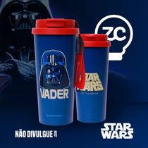 Darth Vader Copo Térmico com Tampa 500ml - Zona Criativa