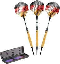 Darts Elkadart Titanium 90% Tungsten Soft Tip 18 g com estojo