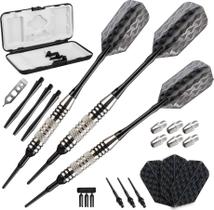 Darts Viper Bobcat, peso ajustável, ponta macia, 16-18 g com estojo