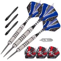 Darts Viper Five Knurled Bands, ponta de aço de tungstênio 24g Darts Viper Five Knurled Bands, ponta de aço de tungstênio 24g