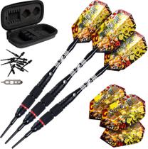Darts Viper Jaguar 80 Tungsten Soft Tip 18 g com estojo para adultos