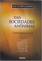 Das sociedades anônimas Das sociedades anônimas