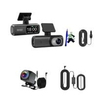 Dash Cam 4K Dupla Lente com Câmera Traseira 1080P, WiFi, GPS e Monitoramento de Estacionamento 24h