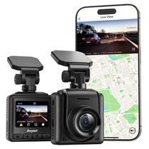 Dash Cam Avylet Wi-Fi 2K Mini Front para carros com GPS 2.4" IPS
