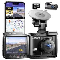 Dash Cam AZDOME GS63H Pro 4K frontal e traseira com GPS 64GB