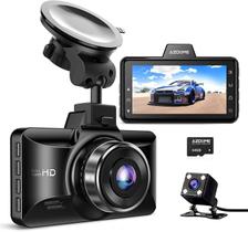 Dash Cam AZDOME M01 Pro Dual frontal e traseira 1080P FHD 64GB
