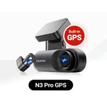 Dash Cam Câmera Para Carro DDPAI Mola N3 Pro GPS DualChannel 1600P Cinza