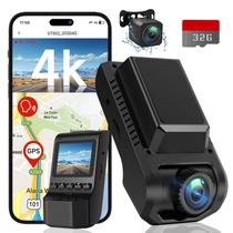 Dash Cam ecomoment GT801 4K Ultra HD+1080P frontal e traseira