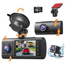 Dash Cam Gloryes 2025 3 canais frontal/traseiro/interior 2.5K