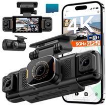 Dash Cam IIWEY N5 PRO 4K Vista 360 GPS WiFi 6 128GB