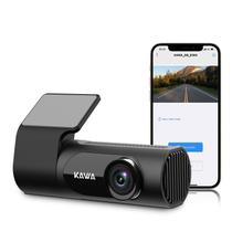 Dash Cam KAWA 2K 1440P WiFi para carros com controle de voz