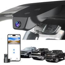 Dash Cam Mangoal Front 4K e Traseira 1080P para Chevy Silverado