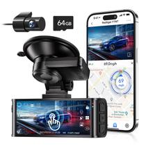 Dash Cam REDTIGER F7N Touch 4K UHD 2160P frontal e traseira