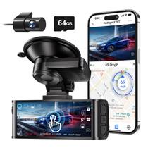 Dash Cam REDTIGER F7N Touch 4K UHD 2160P frontal e traseira