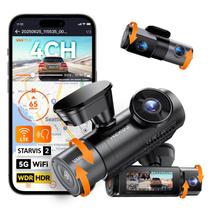 Dash Cam Vantrue N5S 4 canais WiFi de 360 graus STARVIS 2