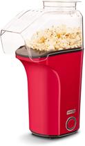 DASH DAPP150V2RD04 Hot Air Popcorn Popper Maker com copo de medição para porção popping grãos de milho + manteiga derretida, 16, vermelho