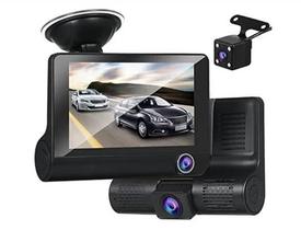 DASHCAM CAMERA VEICULAR INTERNA COM MONITOR 4 e 3 CAMERAS 12V