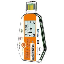 Datalogger de temperatura e umidade descartável com tela lcd loget-1th