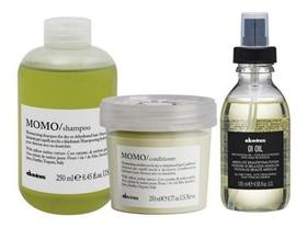 Davines Shampoo + Condicionador Momo + Oi Oil
