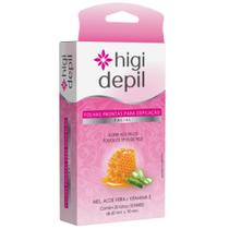 Daxx Higi Mulher Folha Depilatória Facial 20un Mel, Aloe e Vera e Vitamina E Daxx Higi Mulher Folha Depilatória Facial 20un Mel, Aloe e Vera e Vitamina E