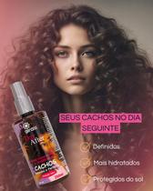 Day After Cachos domados e perfeitos pH 4,0, com Proteção Solar, Ativador e Umidificador Girass 250ml