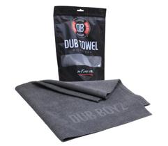 Db towel glass toalha de microfibra 320 gsm 40x40cm cinza - dub boyz