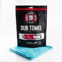 Db towel toalha de microfibra 350 gsm 40x40cm azul - dub boyz