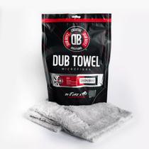 Db towel toalha de microfibra - 500 gsm 40x40cm cinza - dub boyz