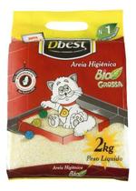 Dbest Bio Grossa Areia Sanitária Higiênica Biodegradável Para Gatos 2kg