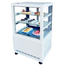 DBR.70 - Vitrine Refrigerada para bolos e doces 70cm Branca - 220V - Omega - Comercial DBR.70 - Vitrine Refrigerada para bolos e doces 70cm Branca - 220V - Omega - Comercial