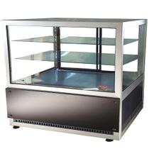 DBR1.40 - Balcão Refrigerado para bolos e doces 1,40m Prata - 220V - Omega