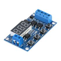 DC 5V--36V Trigger Cycle Delay Timer Switch Turn On Off Módulo de Relé com Display LED