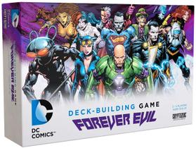 DC Deck-Building Game: Forever Evil - É bom ser ruim - Jogue como DC Universe Villains Harley Quinn, Deathstroke,Black Adam - 2 a 5 Jogadores - Idades 15+