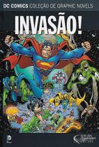 Dc Graphic Novels Sagas Definitivas N 23 - Invasão - Eaglemoss Dc Graphic Novels Sagas Definitivas N 23 - Invasão - Eaglemoss