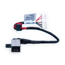 Dc Jack Bringit Compatível Dell Inspiron I15 15-5000 Cabo