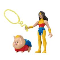DC - Liga Dos Superpets - Wonder Woman & PB - Mattel Licenciado
