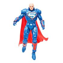 DC Multiverse Comics 7 polegadas Action Figure Exclusivo - Lex Luthor Power Suit Blue Gold Label