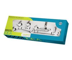 De Acessório Banheiro Crom Docol Idea 5 Pç